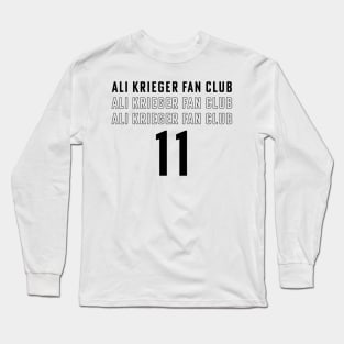 Ali Krieger Fan Club, Ali Krieger 11, Ali Krieger Long Sleeve T-Shirt